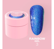 Гель-глітер Luna Rainbow Gel №3, 5 мл