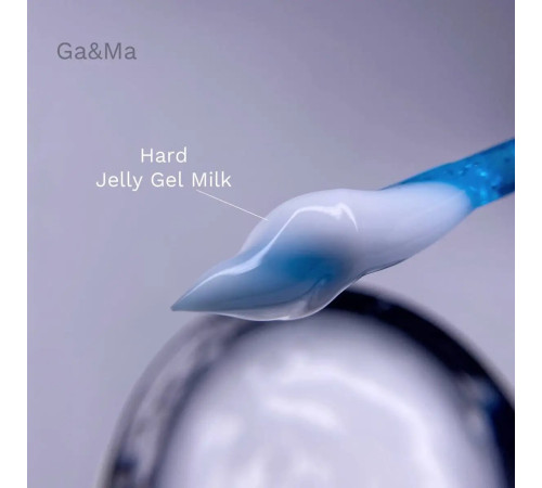 Гель-желе GaMa Hard Jelly gel Milk молочний, 15 мл