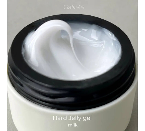 Гель-желе GaMa Hard Jelly gel Milk молочний, 30 мл