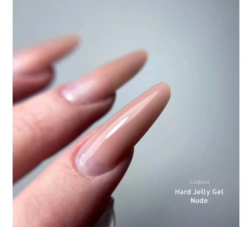 Гель-желе GaMa Hard Jelly gel Nude, нюд, 15 мл