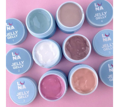 Гель-желе Luna Jelly Gelly №3 рожевий, 15 мл