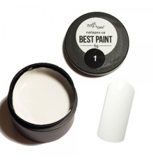 Гель-краска Best Paint NailApex белая 5 г