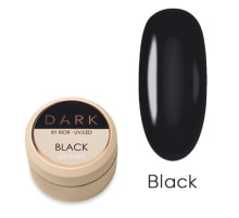 Гель-фарба Dark Black gel paint чорна, 5 мл