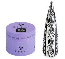 DNKA Ethno Paint Black Gel Paint, black, 5 ml