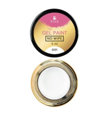 Gel paint FOX Gel paint No. 001 No Wipe white 5 ml