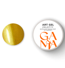 Гель-краска GaMa Art gel Zolotyy, золотая, 5 г