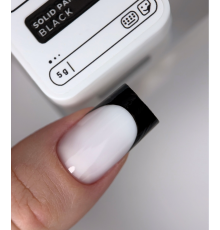 Гель-краска HEYLOVE Solid Paint gel BLACK черная, 5 г