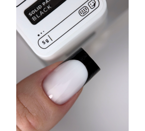 Gel-paint HEYLOVE Solid Paint gel BLACK black, 5 g