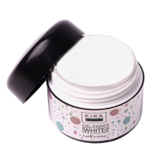 Гель-краска Kira Nails No Wipe White 5 мл