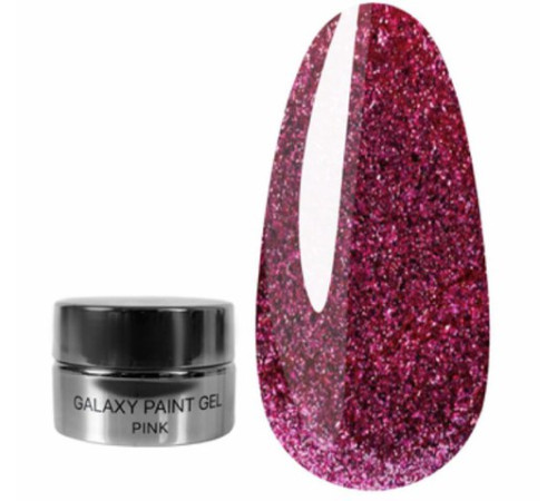 Gel paint Kodi Galaxy 06 pink 4 ml