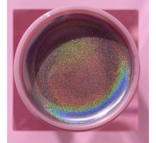 Гель-фарба для нігтів LUNA Holographic Metallic Gel, голографічна, 5 мл