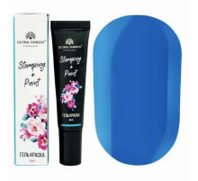 Global Fashion design stamping gel paint blue 19