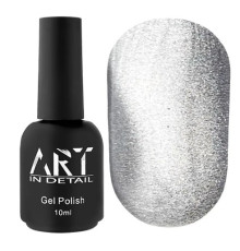 Гель-лак ART Crystal Cat Eye №01 кошачий глаз серебряный, 10мл