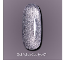 Gel polish DARK Cat No. 01 cat's eye, 10 ml