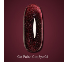 Gel polish DARK Cat No. 06 cat's eye, 10 ml