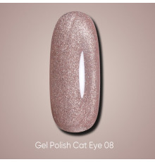 Gel polish DARK Cat No. 08 cat's eye, 10 ml