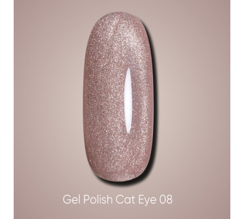 Гель-лак DARK Cat №08 котяче око, 10 мл