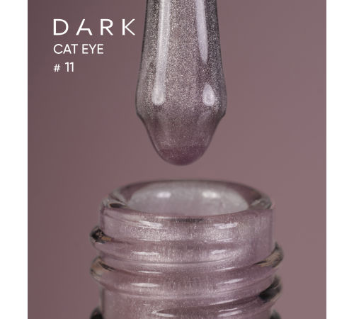 Gel polish DARK Cat No. 11 cat`s eye, 10 ml