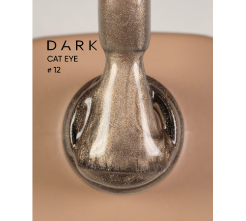 Гель-лак DARK Cat №12 котяче око, 6 мл