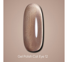 Gel polish DARK Cat No. 12 cat`s eye, 6 ml