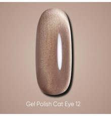 Gel polish DARK Cat No. 12 cat`s eye, 6 ml