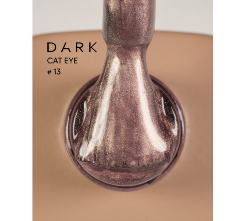 Gel polish DARK Cat No. 13 cat`s eye, 6 ml
