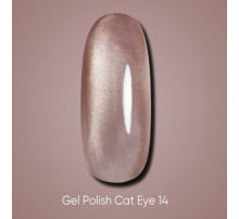 Gel polish DARK Cat No. 14 cat`s eye, 6 ml