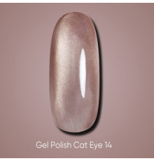 Gel polish DARK Cat No. 14 cat`s eye, 6 ml