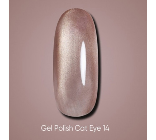 Gel polish DARK Cat No. 14 cat`s eye, 6 ml