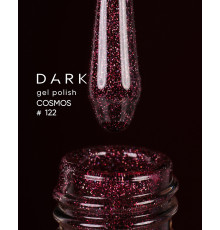 Гель-лак DARK Cosmos №122, вишневый, 6 мл