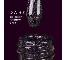 Гель-лак DARK Cosmos №123, фіолетовий, 10 мл