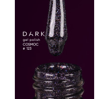 Гель-лак DARK Cosmos №123, фіолетовий, 6 мл