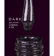Гель-лак DARK Cosmos №123, фиолетовый, 6 мл
