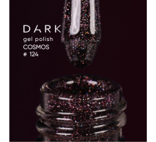 Гель-лак DARK Cosmos №124, сливовий, 10 мл