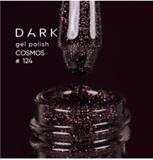 Гель-лак DARK Cosmos №124, сливовый, 10 мл