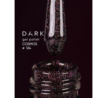 Гель-лак DARK Cosmos №124, сливовий, 6 мл