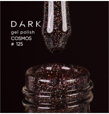 Гель-лак DARK Cosmos №125, винный, 10 мл