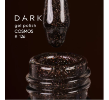 Гель-лак DARK Cosmos №126, коричневий, 10 мл