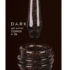 Гель-лак DARK Cosmos №126, коричневый, 6 мл