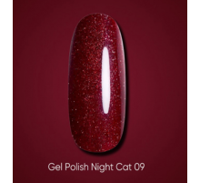 Гель-лак DARK Night Cat №09 котяче око, 6 мл