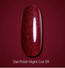 Гель-лак DARK Night Cat №09 котяче око, 6 мл