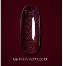 Гель-лак DARK Night Cat №10 котяче око, 6 мл