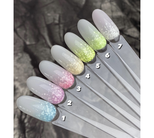 Гель-лак DARK Snow gel №01, 8 мл