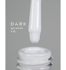 Гель-лак DARK №001, белый холодный, 6 мл