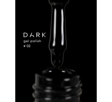 Гель-лак DARK №002, чорний, 6 мл