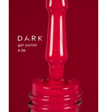 Гель-лак DARK №004, алый, 6 мл