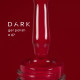 Гель-лак DARK №007, насичений червоний, 10 мл