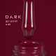 Гель-лак DARK №009, сливово-червоний,10 мл