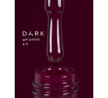 Гель-лак DARK №011, винний, 6 мл