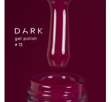 Gel polish DARK No. 013, plum, 10 ml